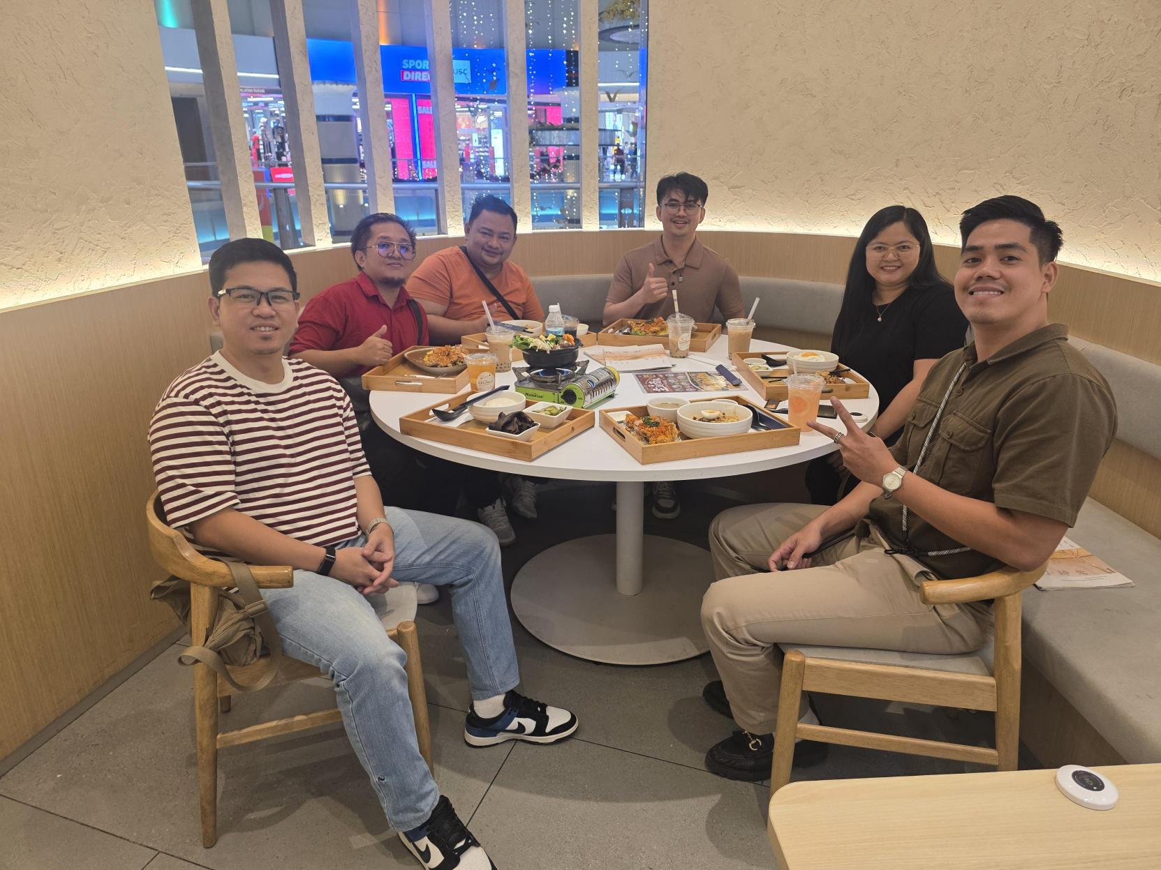 Group gathering during the Malaysia trip